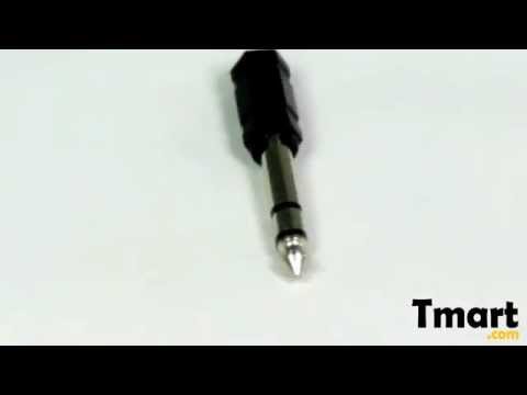 0.91 1/8 3.5mm Female to 1/4 6.5mm Male Plug Stereo Adapters-CM025