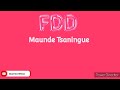 FDD Maunde Hinata Chewetana Maunde Tsaningue áudio Inharrime Official