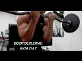 TEEN BODYBUILDING ARM DAY; BEGINNERS - teen bodybuilding workouts ep.4