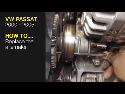 How to Replace the alternator on the VW Passat - 2000 to 2005
