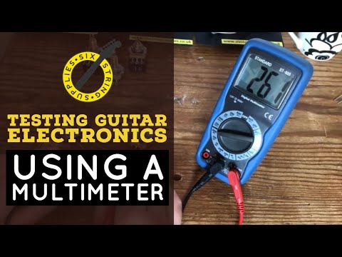Testing Guitar Electronics - testing pots, capacitors and the continuity test