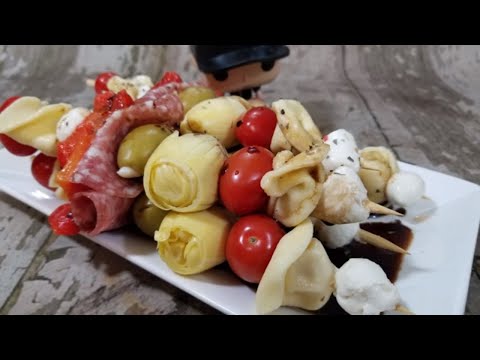 Easy Antipasto Skewers Appetizer