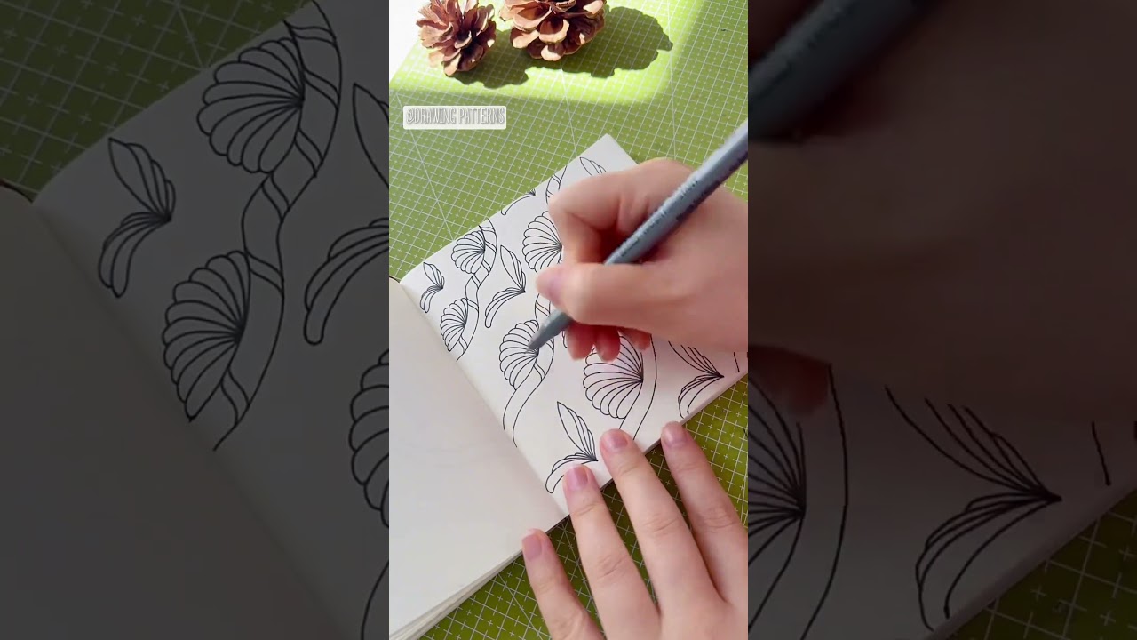 #205  Easy Zentangle patterns for beginners  #art #doodle #drawing