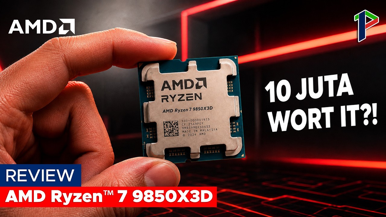 Processor Gaming 10 Jutaan, Worth it? - AMD Ryzen™ 7 9850X3D Desktop Processor | Review Indonesia