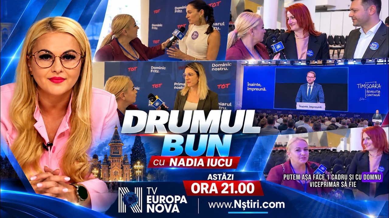 Drumul Bun cu Nadia Iucu (video integral), emisiune realizata la evenimetul "Revolutia continua"