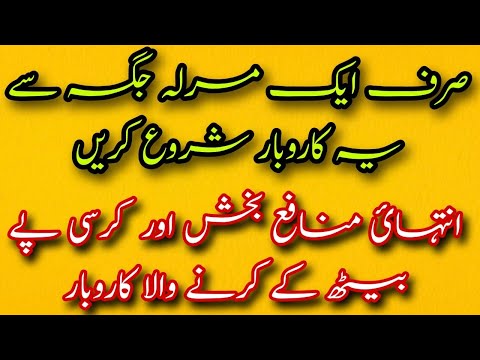 , title : '117-Start business with low investment | Work From Home | Small Business Idea | Urdu\Hindi'