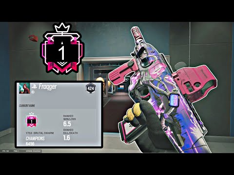 THE #1 GREATEST CONTROLLER CHAMPION+ BEST SETTINGS & SENSITIVITY- Rainbow Six Siege Console Champion