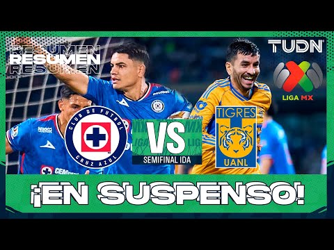 Highlights and goals - Cruz Azul vs Tigres | Liga MX - Semifinals AP25 | TUDN