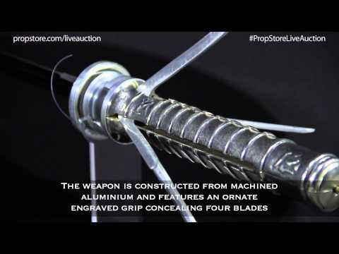 Lot 55 Blade (1998) - Blade’s (Wesley Snipes) Hero SFX Daywalker Prop Sword