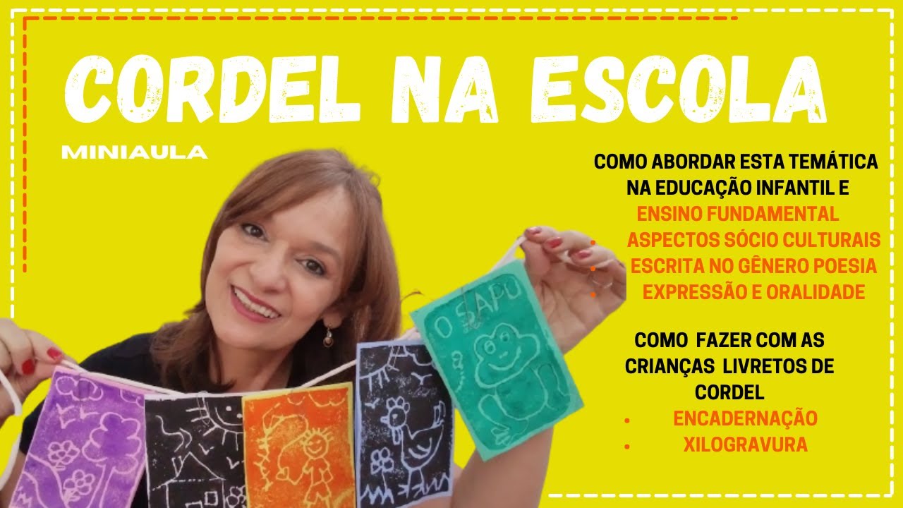 CORDEL NA ESCOLA