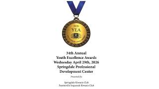 Kiwanis 34th Annual Youth Excellence Awards | Wednesday April 29th, 2026 @ 11:30 am