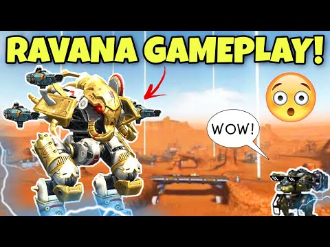 🔥 MY RAVANA STORM MK2 GAMEPLAY 3M DAMAGE WITH 1 ROBOT! || WAR ROBOTS || ONE PUNCH BOT! ||