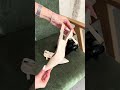 Шлепанцы женские замшевые 595440 Черные Відео