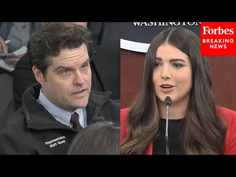 BREAKING NEWS: Matt Gaetz Questions Pentagon Press Secretary As Member Of The Media