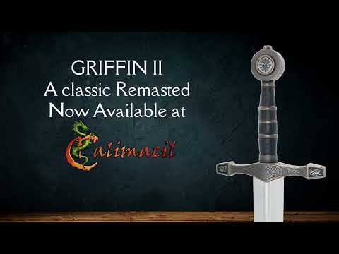 The new Griffin II is now available! Look so real you would think it is a metal sword!
