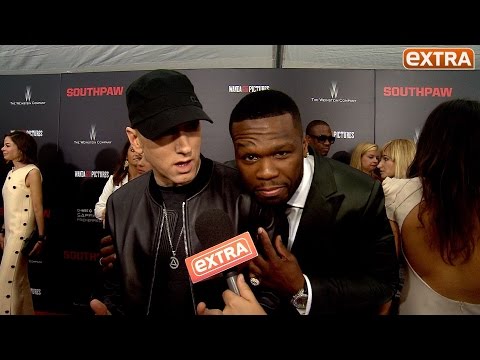 Eminem Gets Interview-Crashed by 50 Cent: 'Who Is This Guy?'