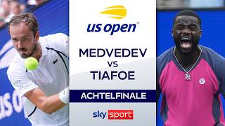 Medvedev vs. Tiafoe 🇺🇸 - Achtelfinale | US Open 2026 | Highlights - Sk