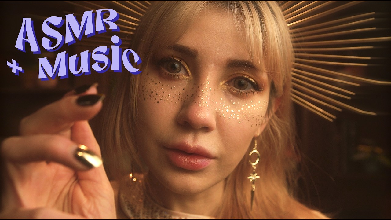 💫 (music version) asmr gold rush! ⭐️ (hypnotic layered sounds, personal attention, visual triggers) - inASMR