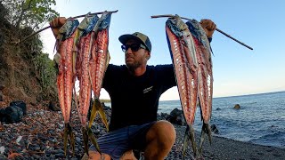 A solo camping CATCH AND COOK MISSION. Which fish taste better? EP39