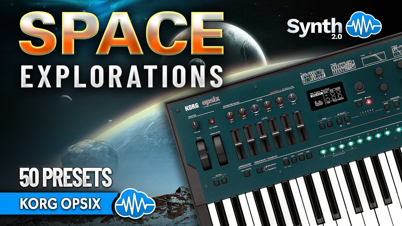 SCL519 - ( Bundle ) - Space Explorations + Cosmos 50 - Korg Opsix / Se - Video Preview 1