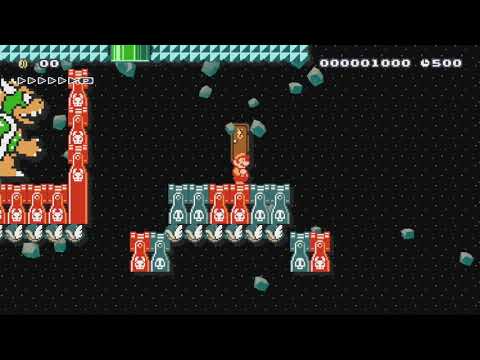 Survive the Flight.... by Joseph - Super Mario Maker - No Commentary 1bk
