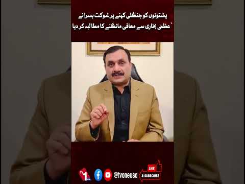 پشتونوں کو جنگلی کہنے پر عظمیٰ بخاری سے معافی مانگنے کا مطالبہ