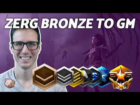 StarCraft 2 - Zerg Bronze to GM #1: For those New to Starcraft and Bronze League (B2GM)
