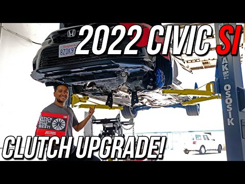 Stock Clutch Can’t Handle More Power | @actionclutch R&D | Ososik e-Shop Install | 2022 Civic Si