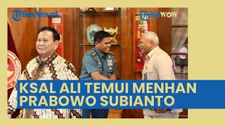 Temui Menteri Pertahanan Prabowo Subianto, KSAL Ali Bahas Sejumlah Program Matra Laut