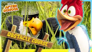 Camp Woo Hoo's WILD Obstacle Course! ⛺️ Woody Woodpecker Goes to Camp | Netflix After School