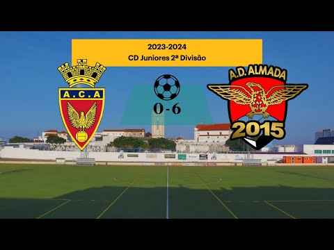 A.C.Arrentela 0-6 A.D Almada 2015 - Jogo Completo
