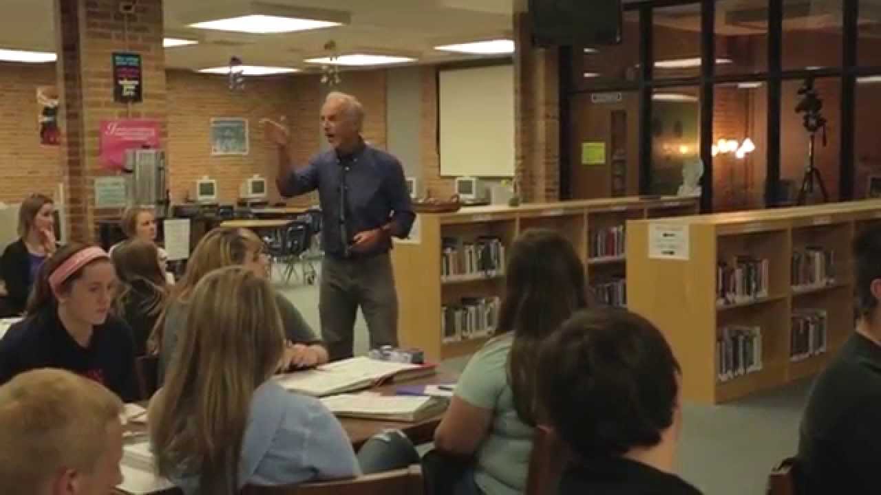 Kevin Feldman Teaches a Lesson @ Mason HS   Social Studies Class