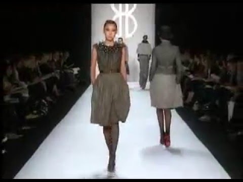 Bill Blass Fall Winter 2008 Full Show part1