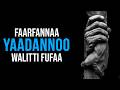 Faarfannaa Yaadannoo Walitti Fufaa Faarfannaa Afaan Oromoo