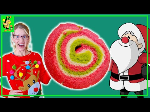 Pinwheel Cookies for Santa! - Baking with Kids