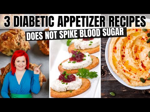 3 EASY Diabetic Appetizer Recipes for ANY Celebration | Low Carb Party Appetizers for Diabetics