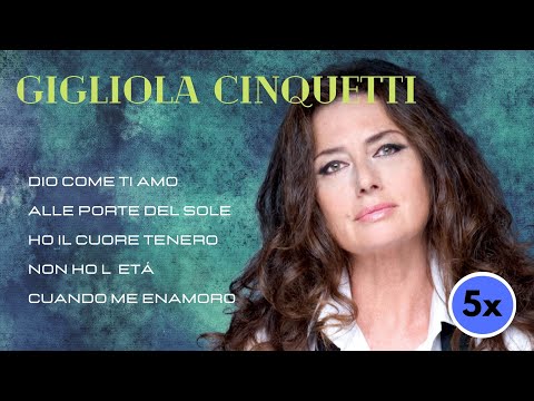 5x Gigliola Cinquetti  ( The Best Of International Music )