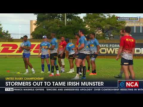 Rugby Stormers out to tame Irish in URC final