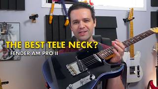 Video thumbnail for the best Telecaster neck!  Fender American Professional II Telecaster Deep Dive by Landon Bailey