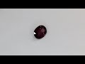 Purple spinel oval cut, 1.84 ct Video 1
