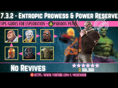MCOC: Act 7.3.2 - Paradox, Entropic Prowess, Quantum Entangle & Power Reserve - Old Man Logan