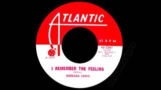 Barbara Lewis - I Remember The Feeling