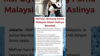 Download lagu MsPuiyi, Bintang Porno Malaysia Klaim Aslinya Beradab mp3