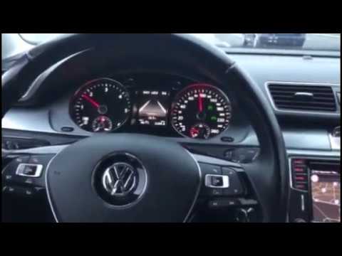 VW Passat Lane Assist. Ассистент удержания в полосе.