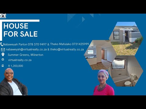 R 1,350,000 House For Sale in Summer Greens, Milnerton