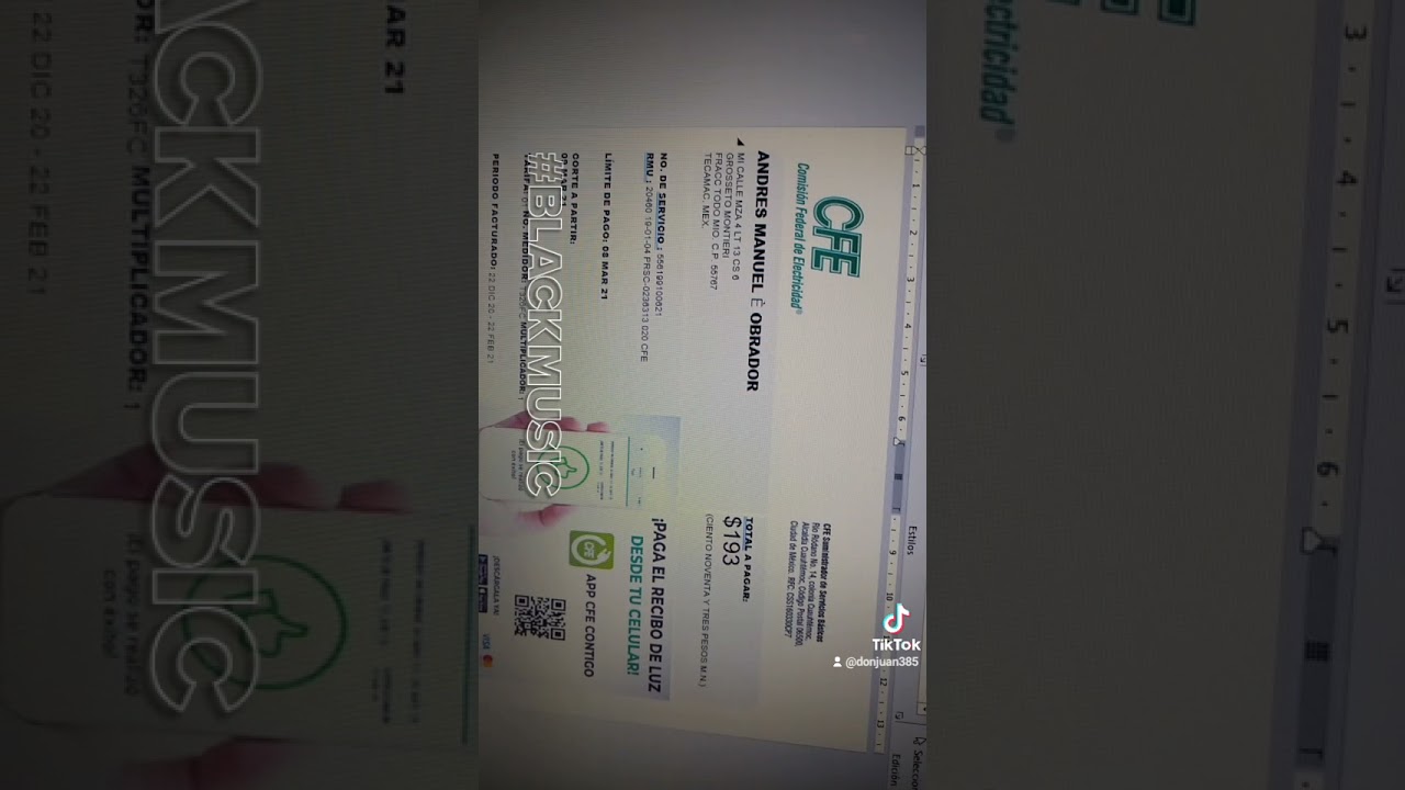 PLANTILLA CFE 2021 EDITABLE WORD