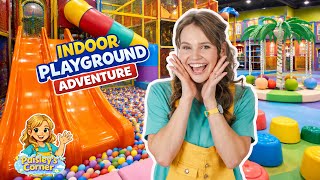 Toddler Learning - Indoor Playground For Kids | Learn Colors, First Words, & Play w/ Silly Miss Lily