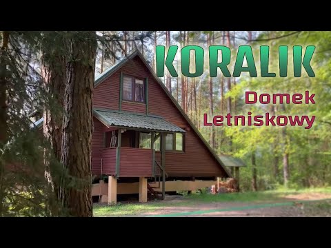 Domek Letniskowy Koralik - Krzywonoga, gm. Pasym, Mazury nad jeziorem Kalwa