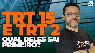 CONCURSO TRT2 E TRT15: QUAL DELES SAI PRIMEIRO (Douglas Oliveira)