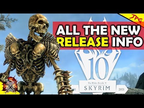 SKYRIM ANIVERSARY! 24 New Creation Club Details! Screenshots! Release Times, Upgrade Path And More!